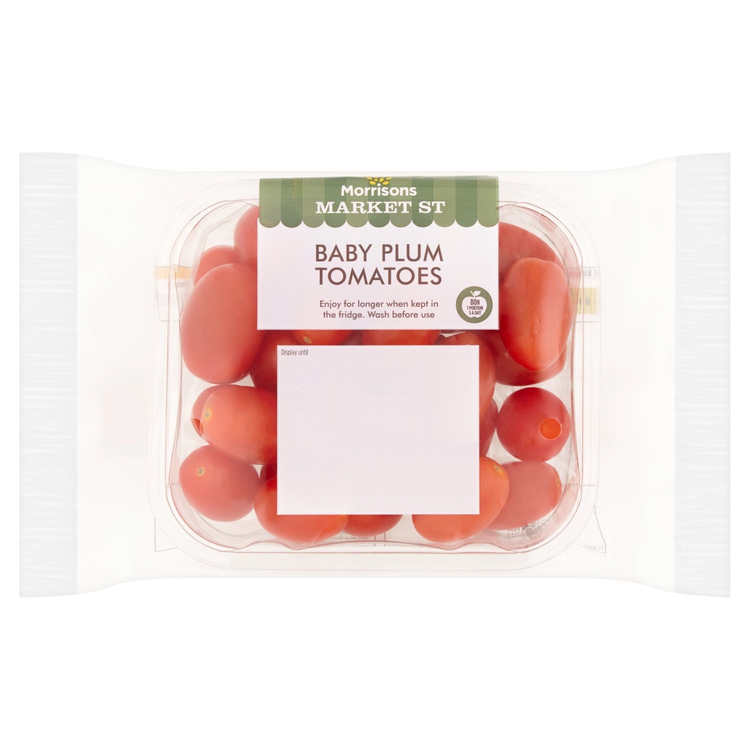 Morrisons Baby Plum Tomatoes 250g