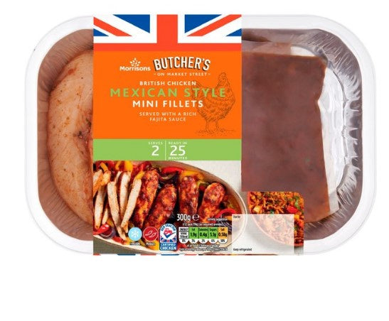 Morrisons Mexican Style Chicken Mini Fillets 300g