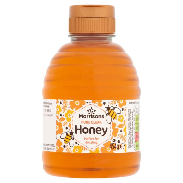 M Pure Clear Honey Squeezy 454g