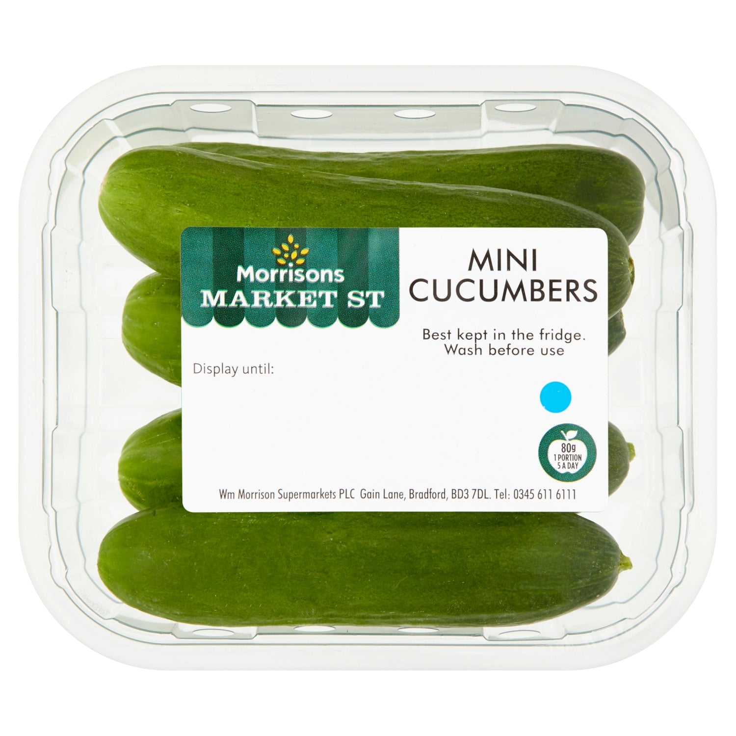 Morrisons Market St Mini Cucumber 200G