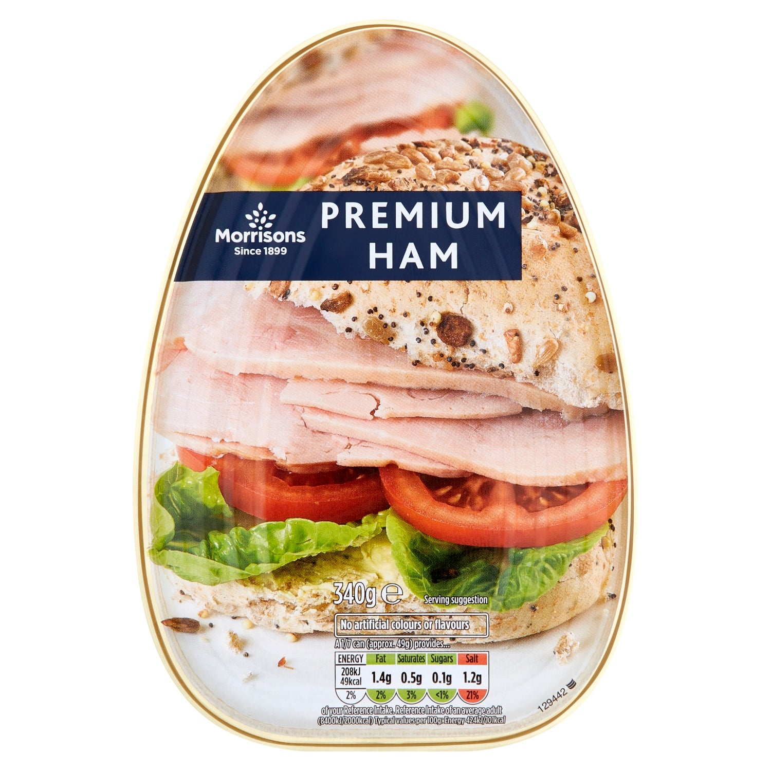 Morrisons Premium Pear Ham 340G