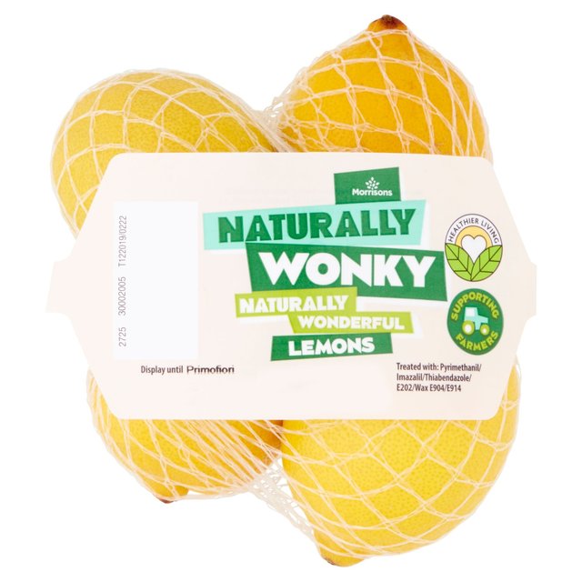 Morrisons Market St Wonky Lemons 4pk