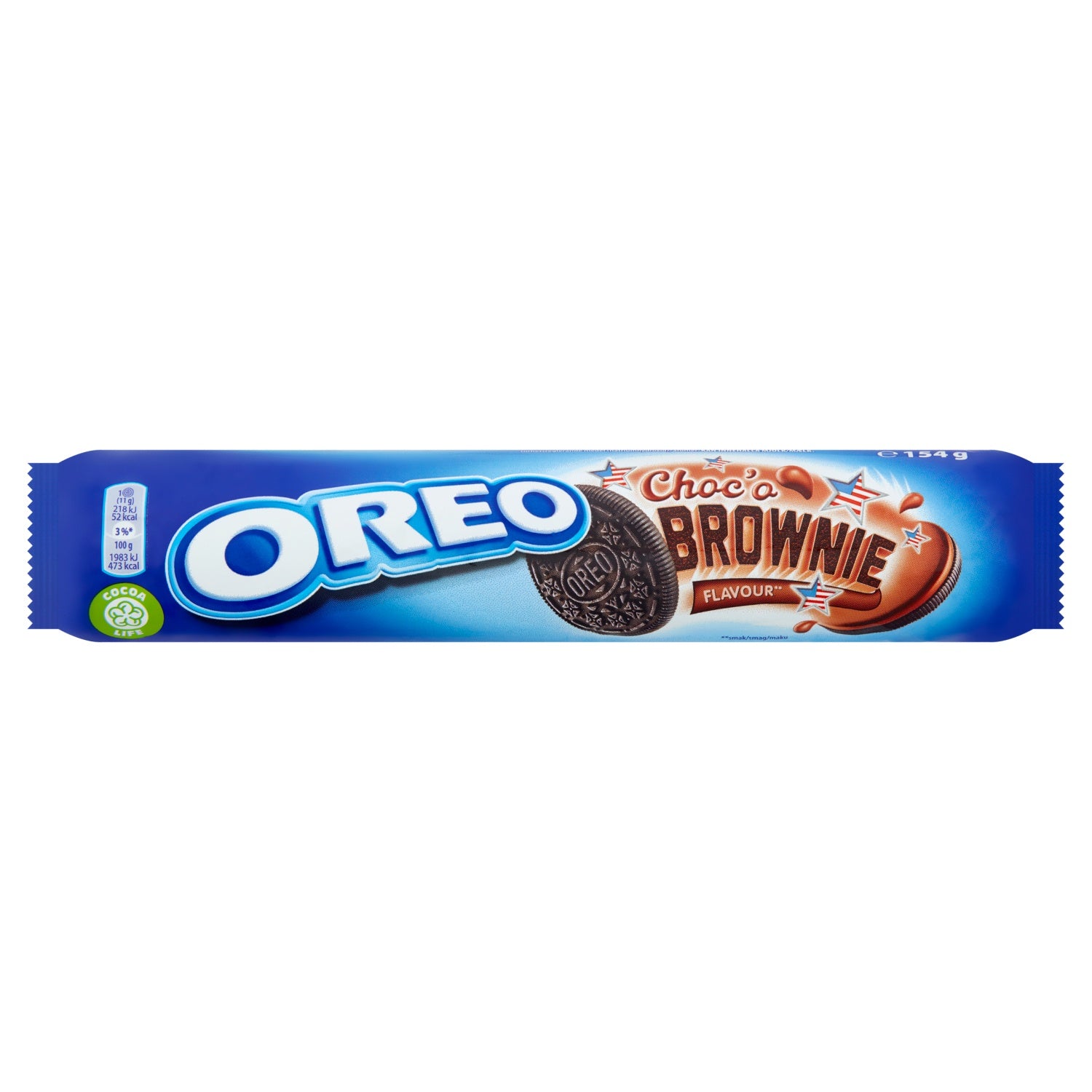 Oreo ChocO Brownie Sandwich Biscuit 154g