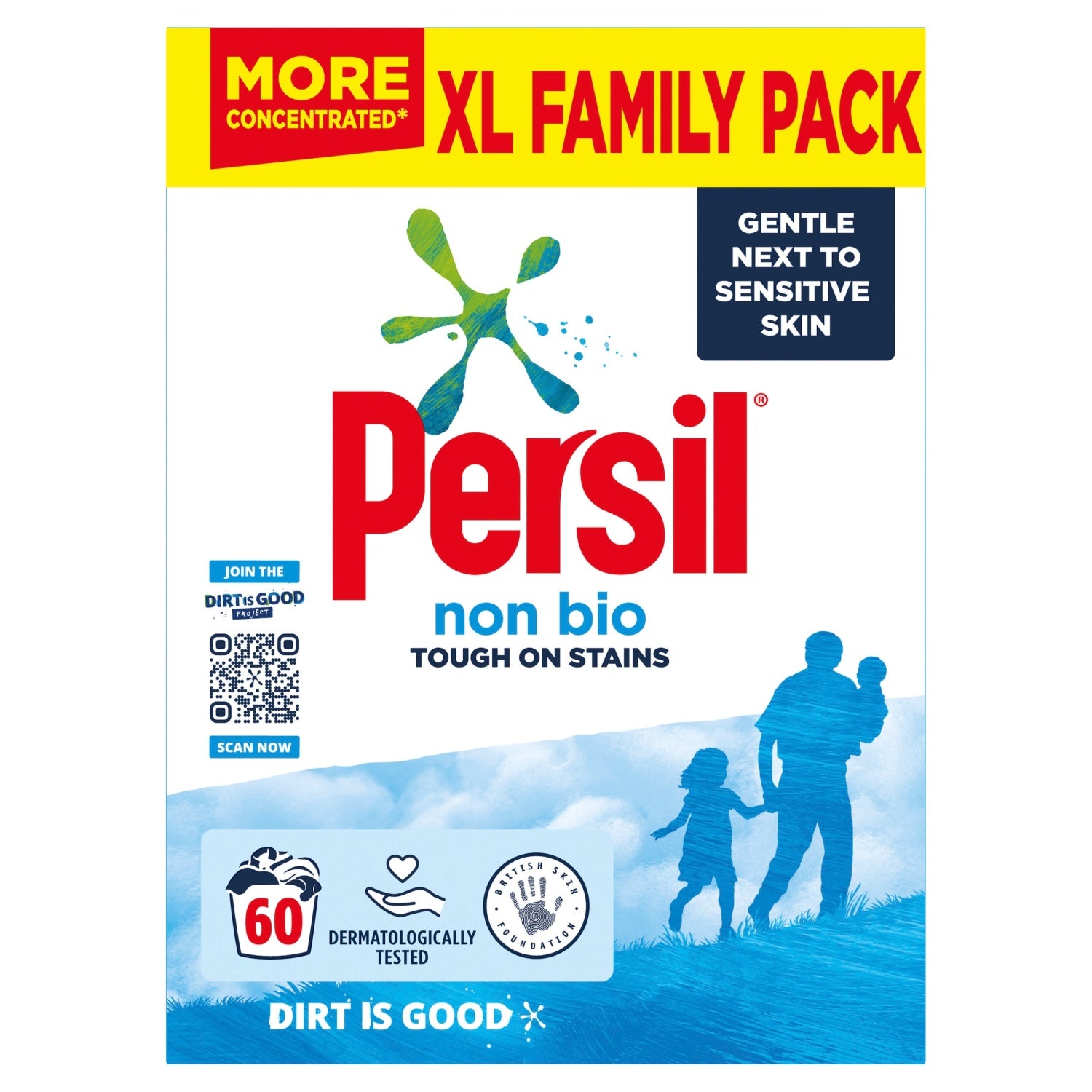 Persil Non Bio Washing Powder 60 Wash 3kg