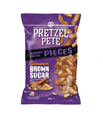 Pretzel Pete Cinnamon Brown Sugar 160g