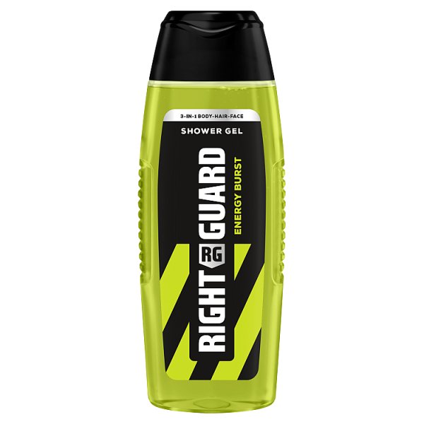 Right Guard Shower Gel Energy Burst 250ml