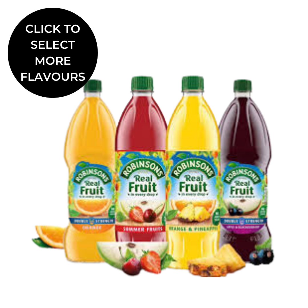 Robinsons No Added Sugar Double Strength Apple & Blackcurrant 1.75L