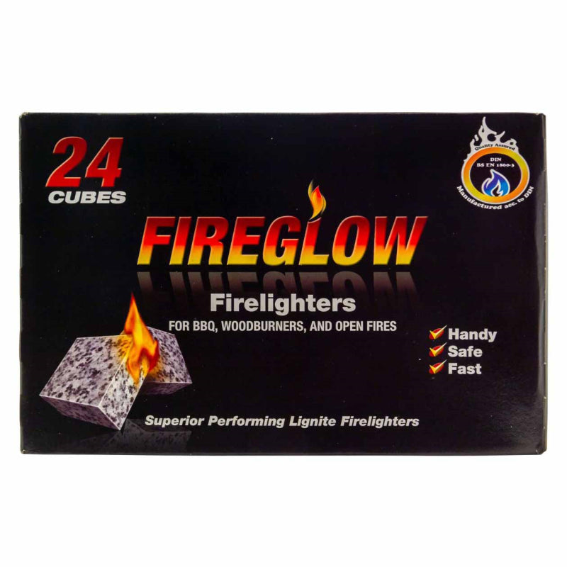 Fireglow Firelighters 24 Cubes