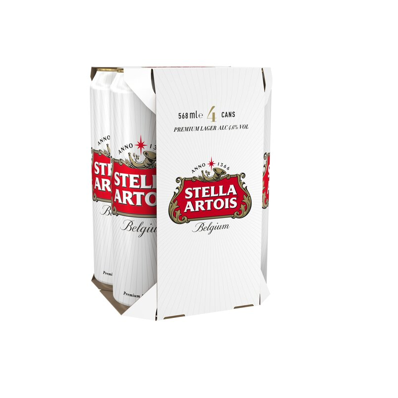 Stella Artois 4 x 568ml