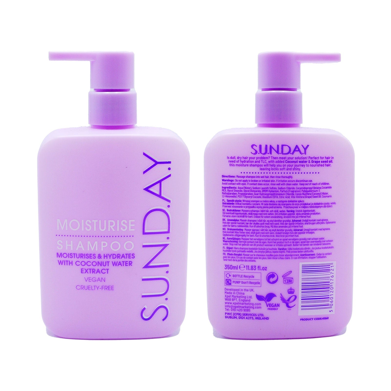 Sunday Shampoo Moisture 50ml